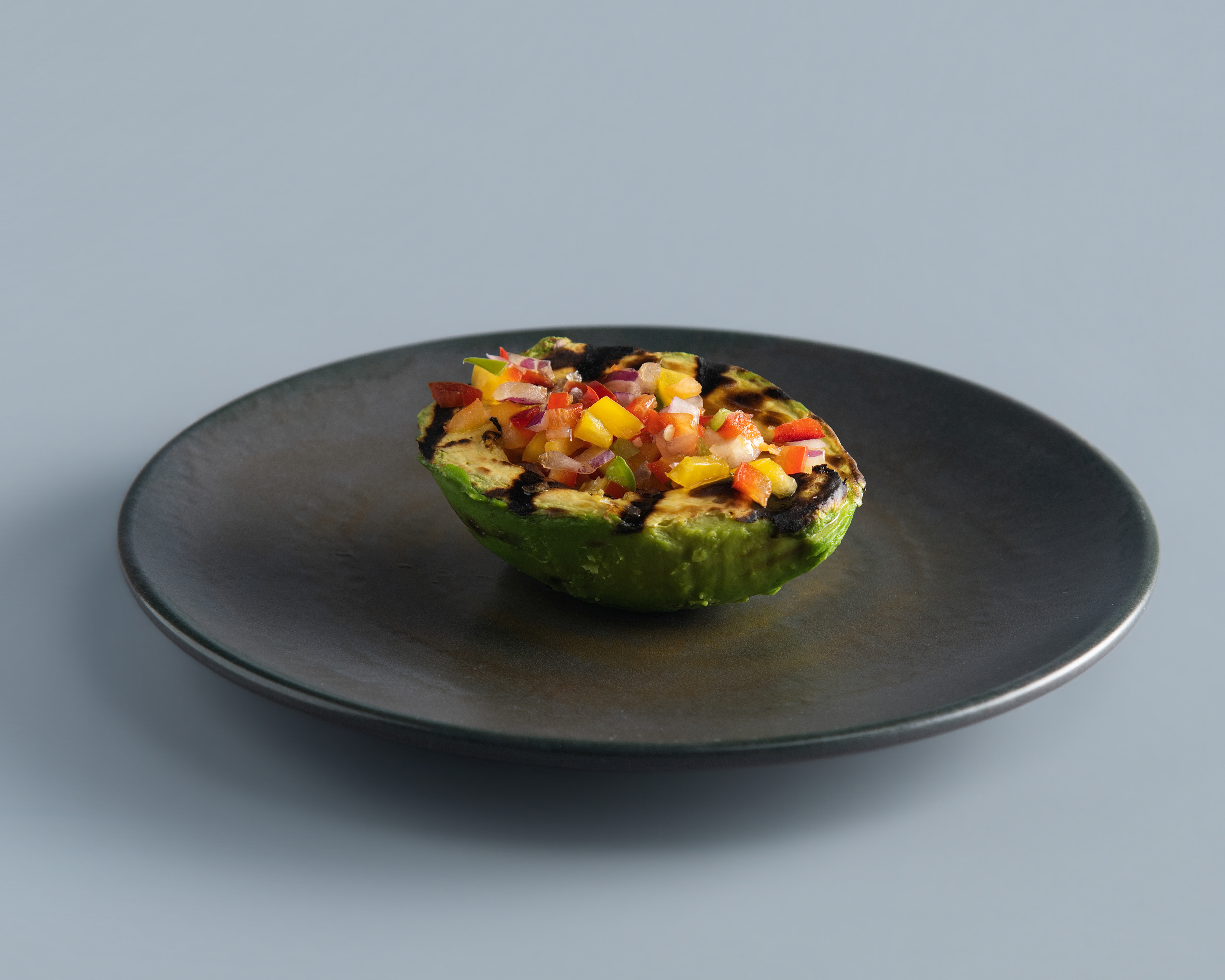Aguacate asado