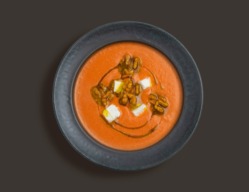 Gazpacho proteico de temporada